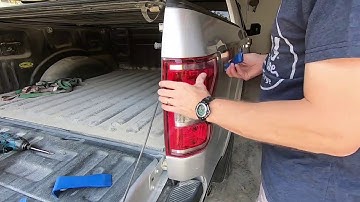 F150 rear turn signal bulb replacement