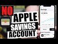 Apple Savings Account Not Showing Up?