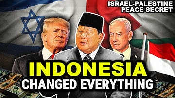 Indonesia’s SECRET ROLE Behind Israel–Palestine Peace Deal