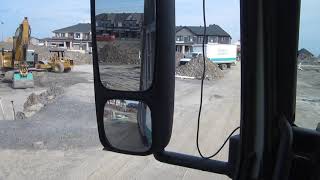 Mr. John Tutorial : Tri axle dump truck demonstration to unload.