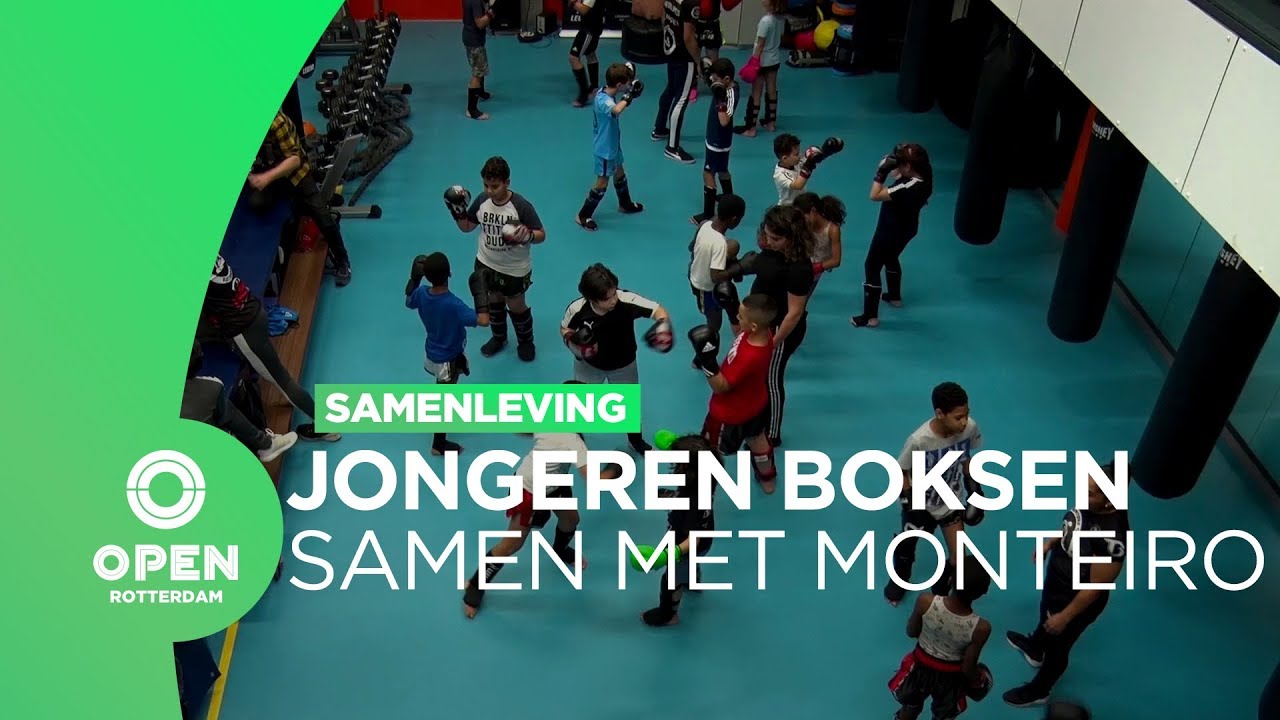 Bokser Daniel Monteiro traint met jongeren | Samenleving lokale präpositionen übungen