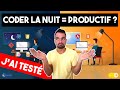 Coder de nuit ou coder de jour  quand sommes nous plus productif 