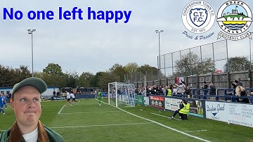 Disappointment For Both - Chippenham Town FC vs Dover Athletic FC