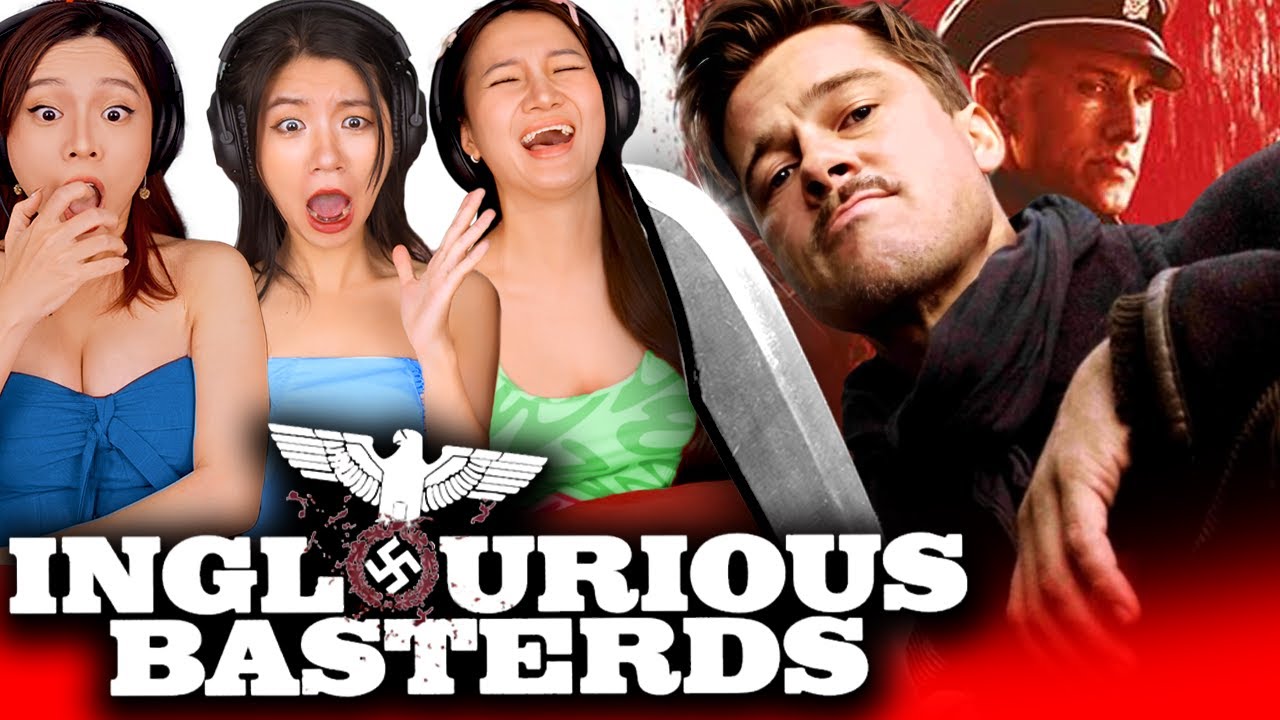 Foreign Girls React | Inglourious Basterds | First Time Watch