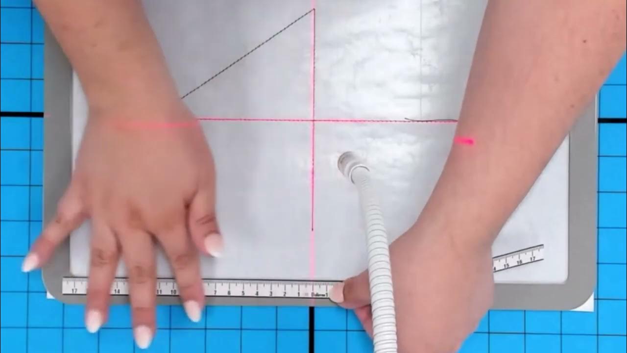 DIME Adhesive Centering Ruler