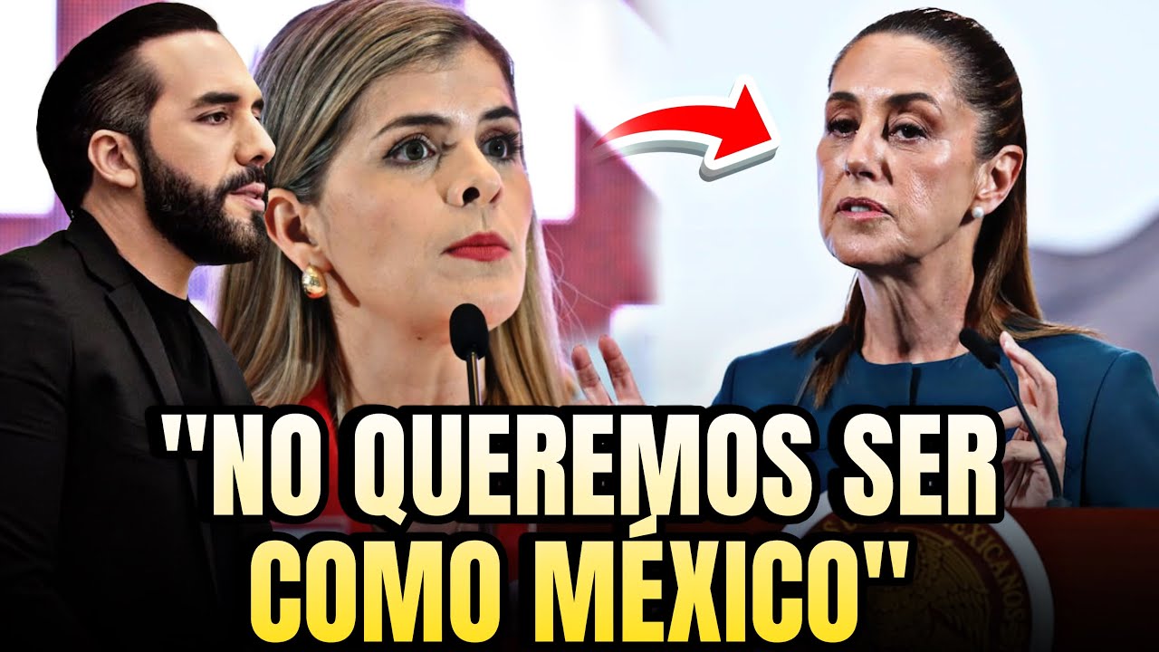 Presidenta de Costa Rica le da la razón a Bukele sobre SHEINBAUM😱