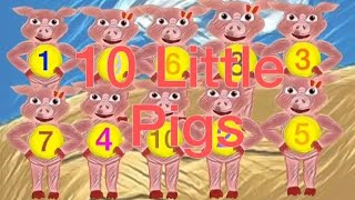 10 Little Pigs | CoConut - Nursery Rhymes