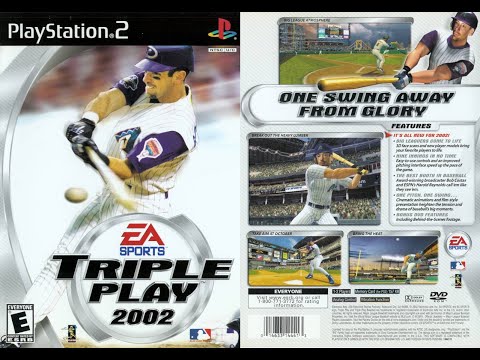 Triple Play 2002 (PlayStation 2) - Texas Rangers vs. Arizona Diamondbacks