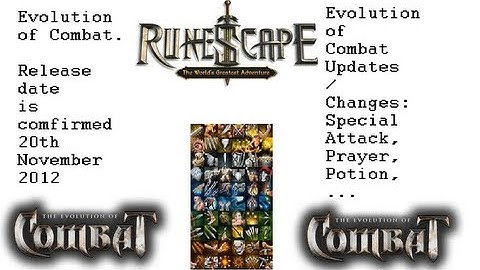 Changes and Updates - Feedback - Evolution of Combat Updates - Runescape