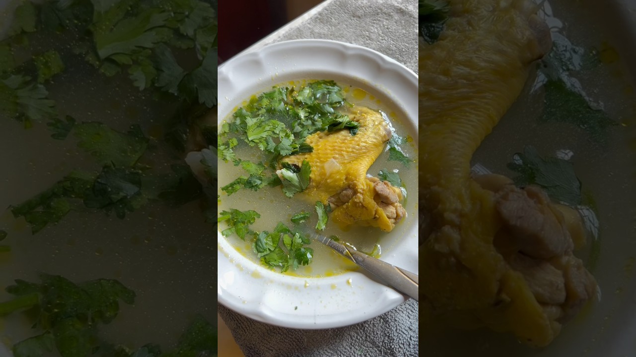 Caldo de pollo para enfermos YouTube
