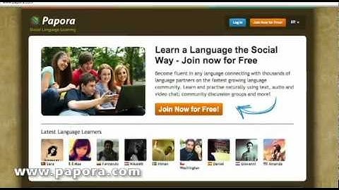 Language Exchange Online - How to Find a Language Partner - on Papora.com