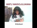 Alipoambiwa Ni Watu Wasiojulikana Sio Kwa Kuepa Huko Ni Hatari Usiachwe Nyuma Na Hiki Kituko 