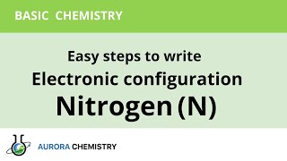 Electronic configuration of Nitrogen || Condensed electronic configuration || Orbital diagram