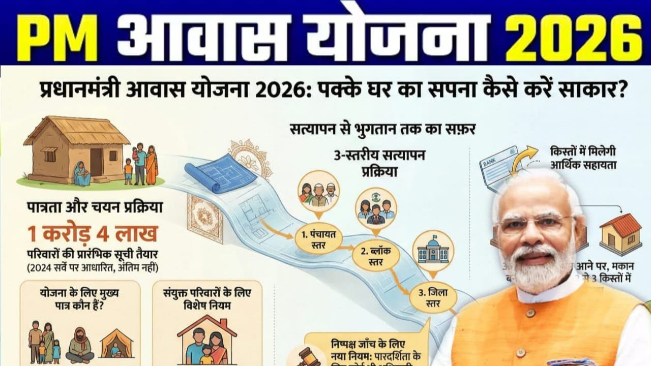 प्रधानमंत्री आवास योजना का नया चरण,PMAY-U 2.0, सितंबर 2026 में शुरू हुआ