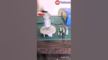 fun experiment with 775 dc motor #shorts #dcmotor #experiment #tech #project