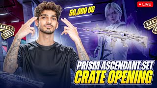 50000 UC CRATE OPENING !! | ROAD TO 800K | ZGOD | BGMI