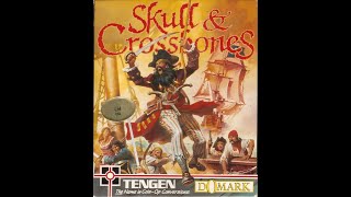 Skull & Crossbones - Commodore 64 Cassette C64 (Full Loading & Gameplay)