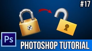 How To Lock & Unlock Layers EASILY! - Photoshop CS6 - Tutorial #17