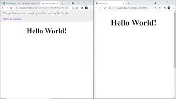How to remove “This application was created by another user, not by Google.” in Google Apps Script?