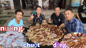 Bẫy chuột đồng nướng tiếp khách đến giao lưu kênh lê Toàn Food