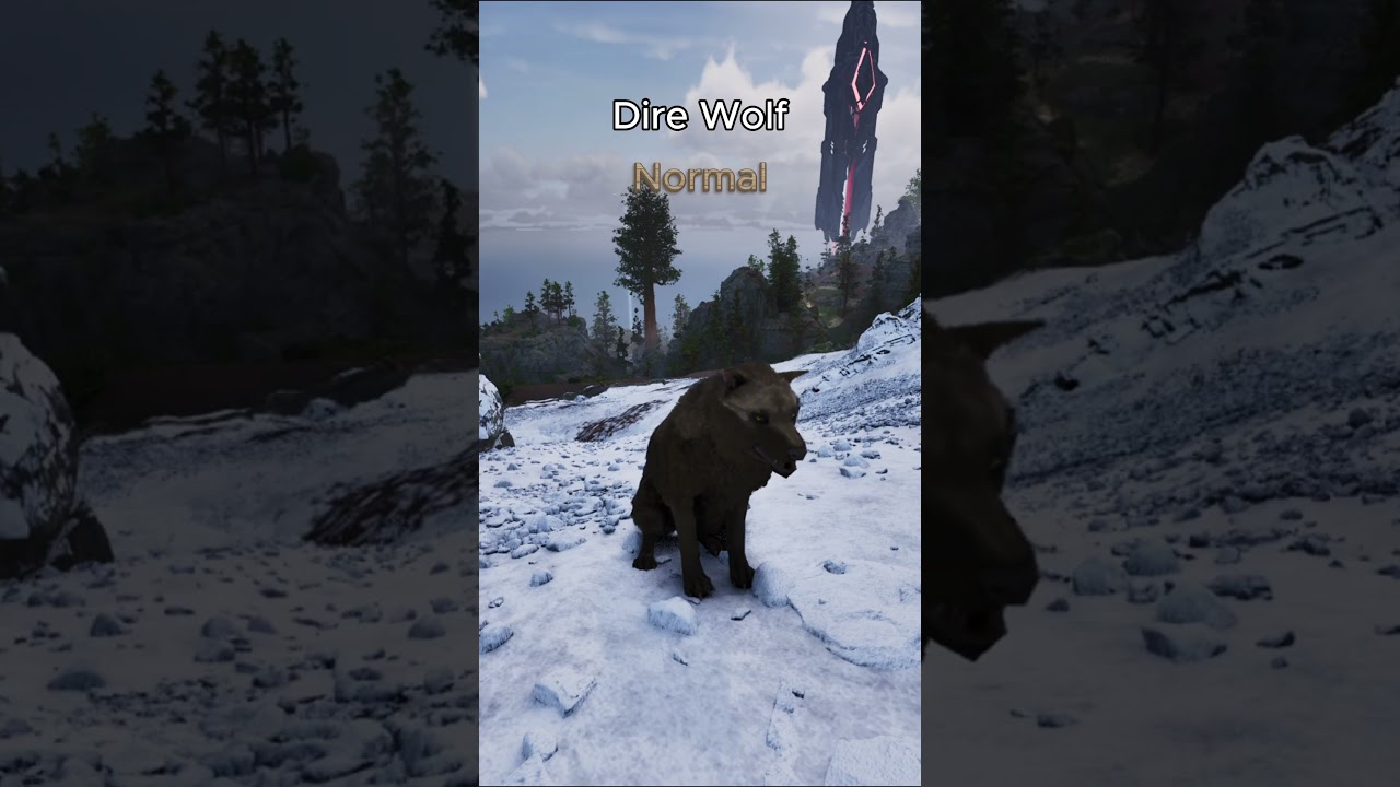 Ark Ascendend Dinos Normal VS Alpha