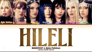 manifest X Ajda Pekkan - HİLELİ (Renk Kodlu Şarkı Sözü)