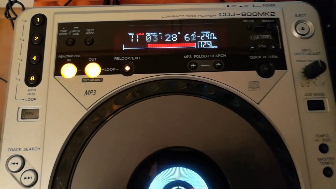 Pioneer Cdj 800mk2 Test Youtube Pioneer Cdj 800mk2 Test Youtube