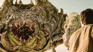 Giant Monster Attacks A Ship And Eats Them All