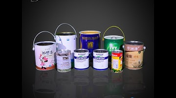 The latest automatic small round cans production line