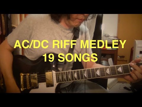 ACDC Riff Medley 19 songs Vol.2
