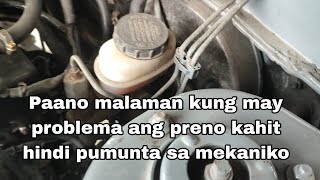 Paano malaman kung may problema ang preno | Tireman PH