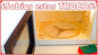 🧼 TRUCOS de MICROONDAS  que NO  te puedes perder