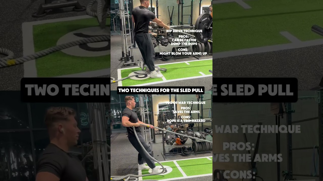 Two tips for the Hyrox Sled Pull 