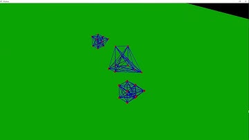 Vpython Spring and Mass Multiple Vibrating Soft Robots