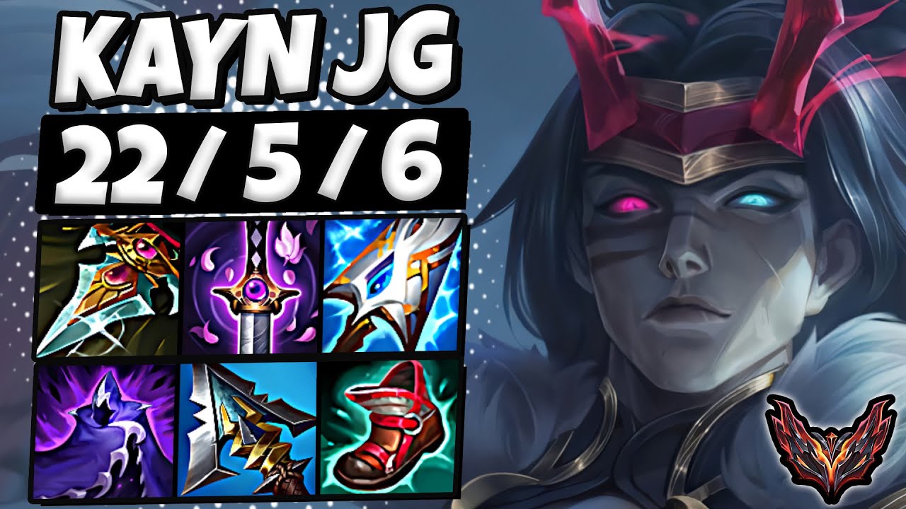 Kayn Jungle vs Graves [ OTP ] Lol Korea Grandmaster Patch 12.23 ✅