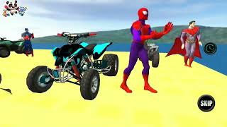 Superhero Atv Stunt Racing Pro Game Video District screenshot 5