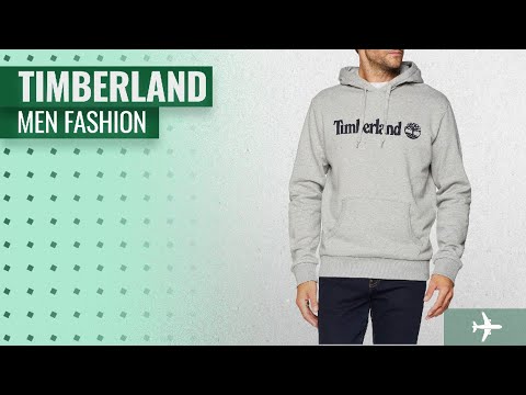 Timberland Men Fashion : Timberland Men's Linear Logo Sweatshirt