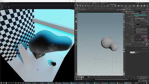 Houdini fluid vertex animation.