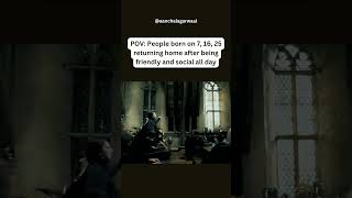 For people born on 7, 16, and 25, social interaction is a task. #numerology #mulank7