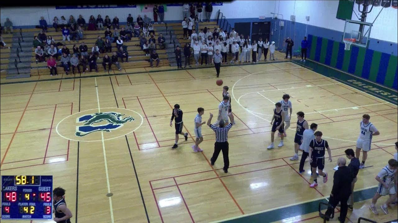 Colchester High School vs Essex High School Mens Varsity Basketball