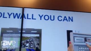 ISE 2017: Visiology Talks About Polywall Video Wall Management Software