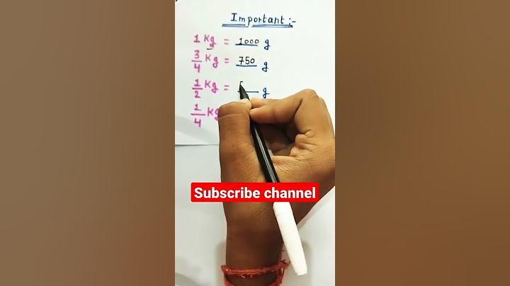Unit Conversion | kilogram into gram | kg change into gm | g into kg #mathstrick #youtubeshorts