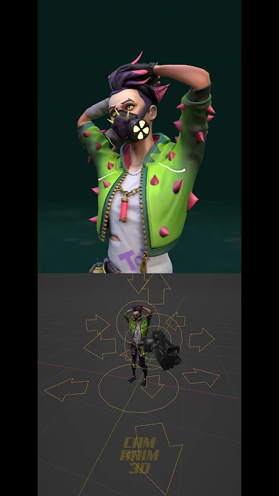 Dynamic camera movements in blender CAM ANIM 3D