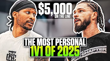 When TWO Hoopers That HATE Eachother Play 1v1 For $5,000... | Hoodie Qel vs Mike Harden