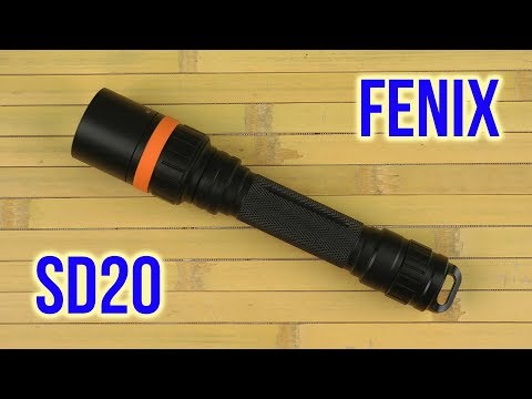 Распаковка Fenix SD20