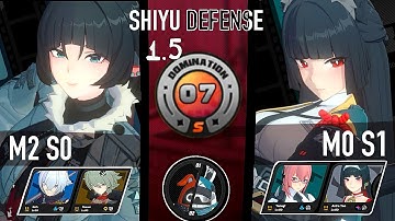 Shiyu Defense 1.5 Floor 7 (S Rank) Jane doe M2S0 & Miyabi M0S1 x Yanagi  zenless zone zero