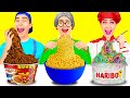 أنا مقابل جدتي في تحدي تحضير الطعام من يفوز في حرب الطبخ TeenTeam Challenge 