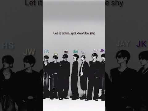 LOOSE ENHYPEN SINGLE TRACK COLOR CODED LYRICS Enhypen Loose