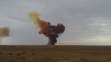 Russian Proton M/DM 03 Rocket fall during lauch - Impressive Full HD video