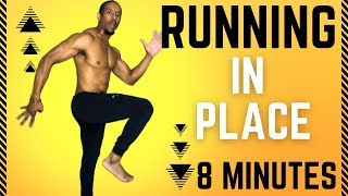 Running In Place Workout At Home  - How To Lose Weight Fast